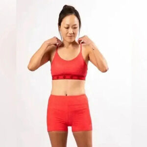 rabbit - Strappy Pocket Bra - Hibiscus - Women's